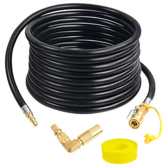 Iococee 24FT RV Quick Connect Propane Hose front view