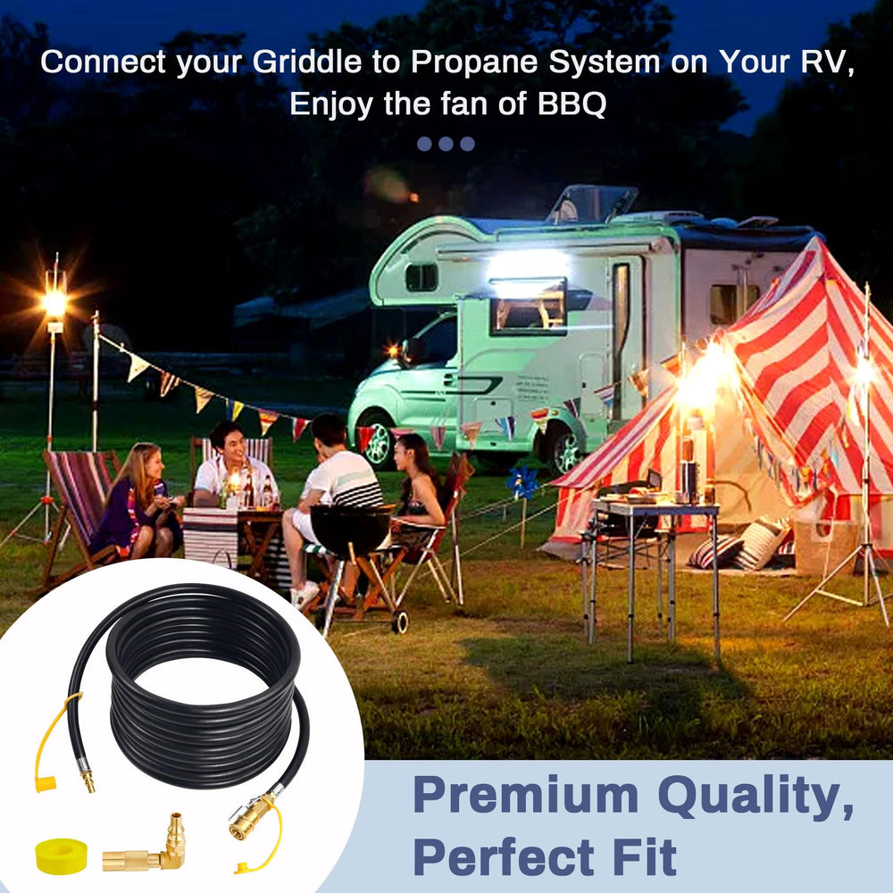 Iococee propane hose packaging and product details