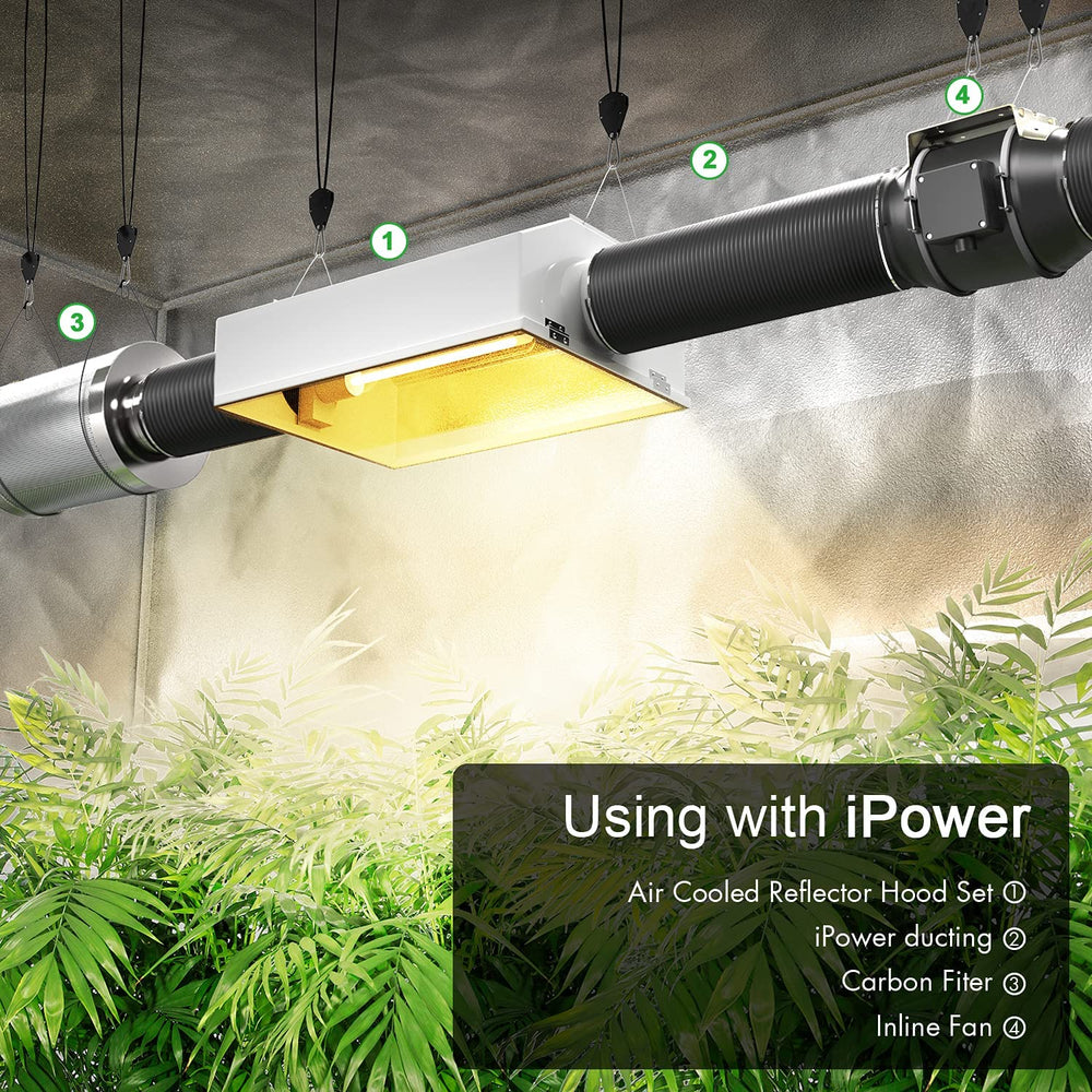 iPower 4 Inch Dryer Vent Hose dimensions and specifications