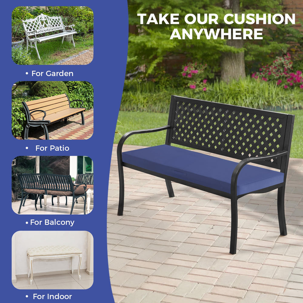 IPYNBAP Bench Cushion on patio furniture