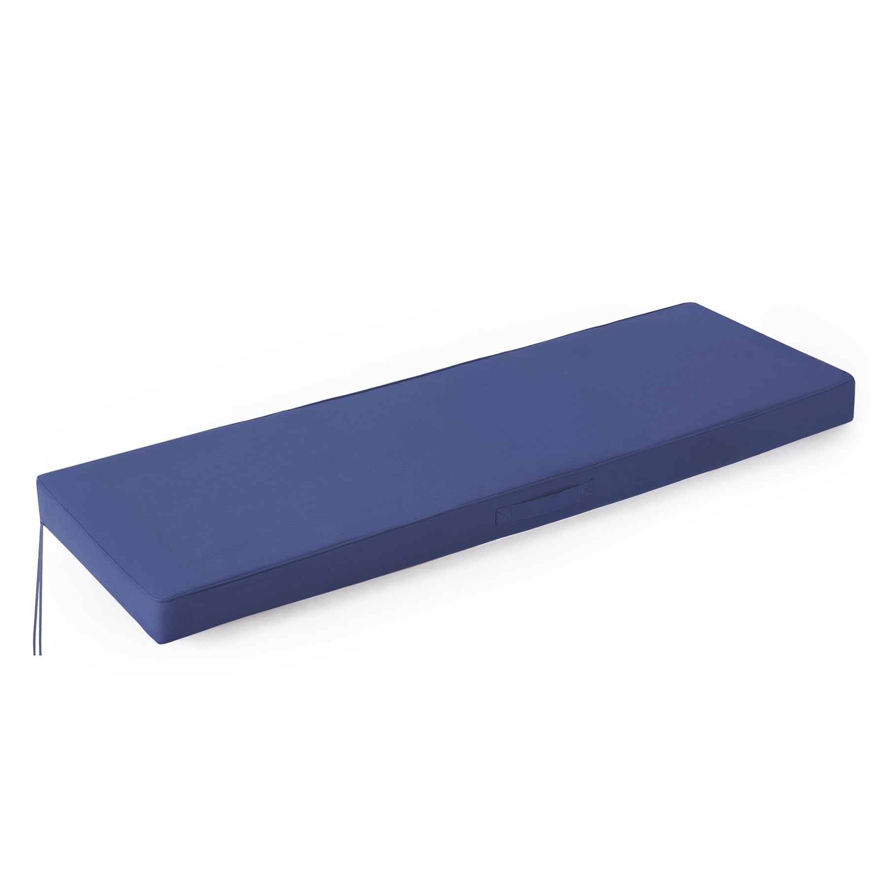 IPYNBAP Outdoor Bench Cushion Navy Blue front view