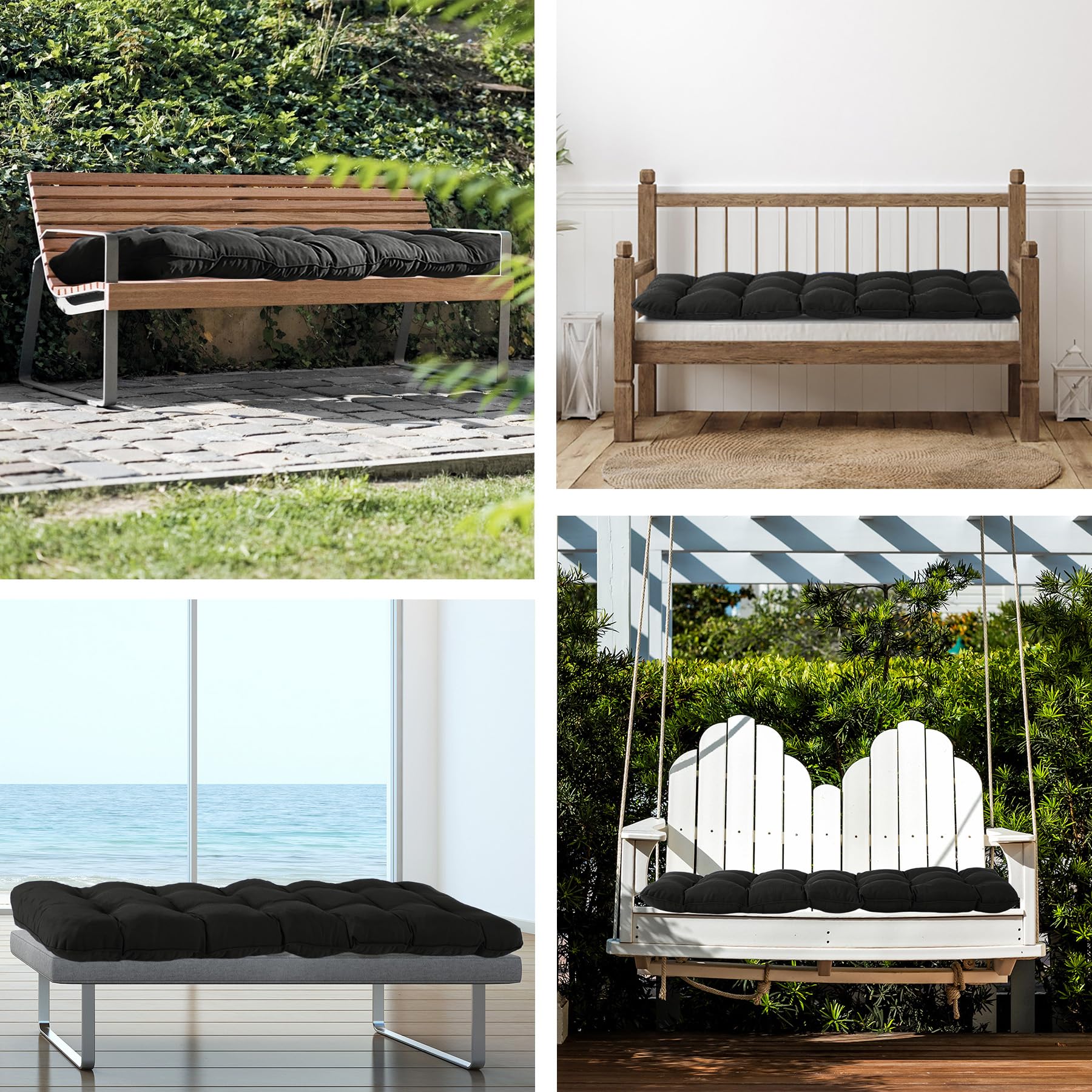 IPYNBAP Outdoor Bench Cushion packaging view