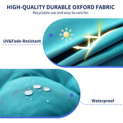 IPYNBAP Outdoor Bench Cushion showing piped edges