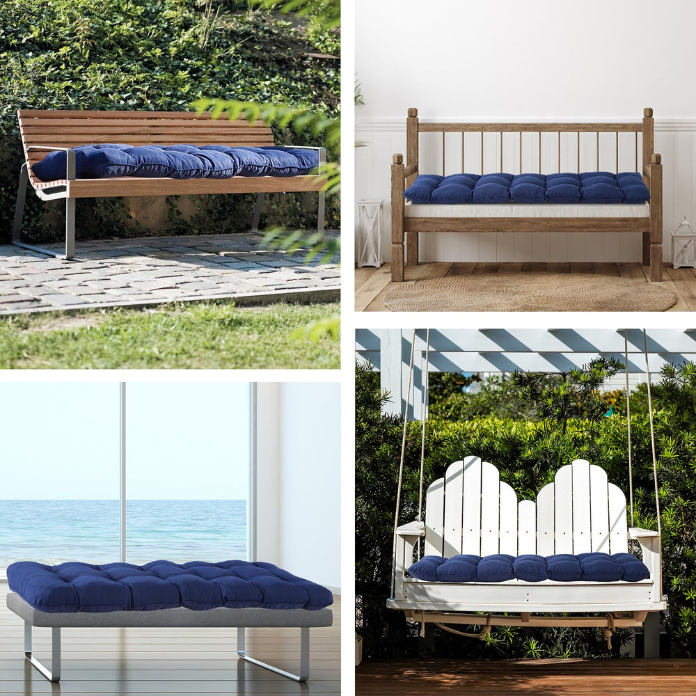 IPYNBAP Outdoor Bench Cushion top view with dimensions