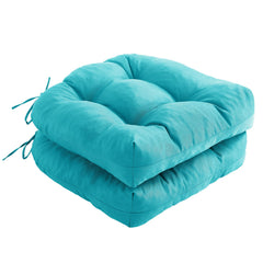 IPYNBAP Outdoor Chair Cushion Teal front view