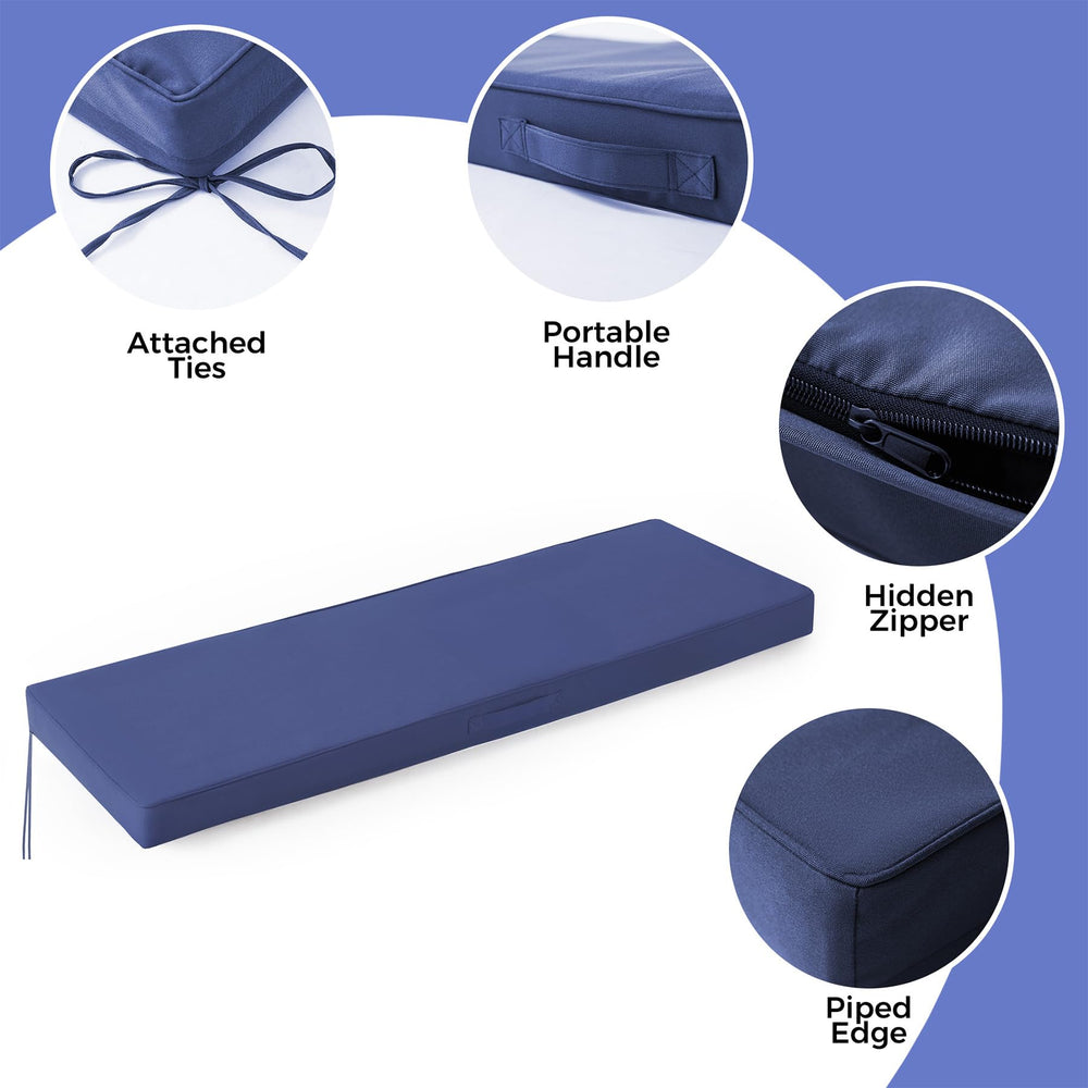 IPYNBAP Outdoor Cushion removable cover with zipper
