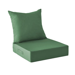 IPYNBAP Outdoor Cushion Set in Forest Green, front view