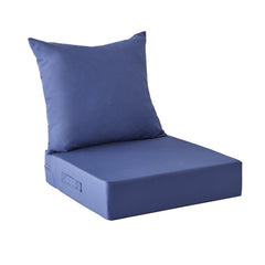 IPYNBAP Outdoor Cushion Set navy blue, front view