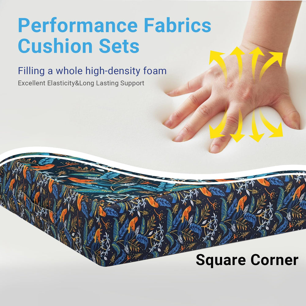 IPYNBAP Outdoor Cushions in use on patio furniture