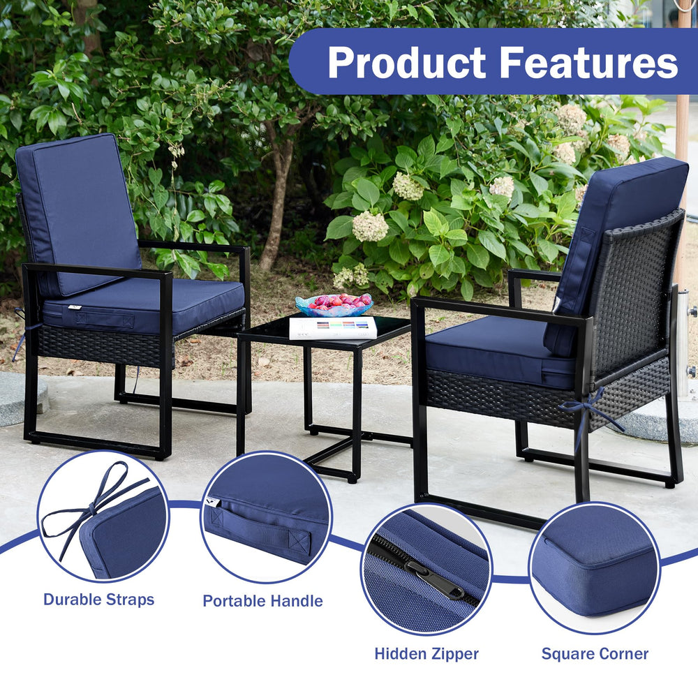 IPYNBAP Outdoor Cushions in use on patio furniture