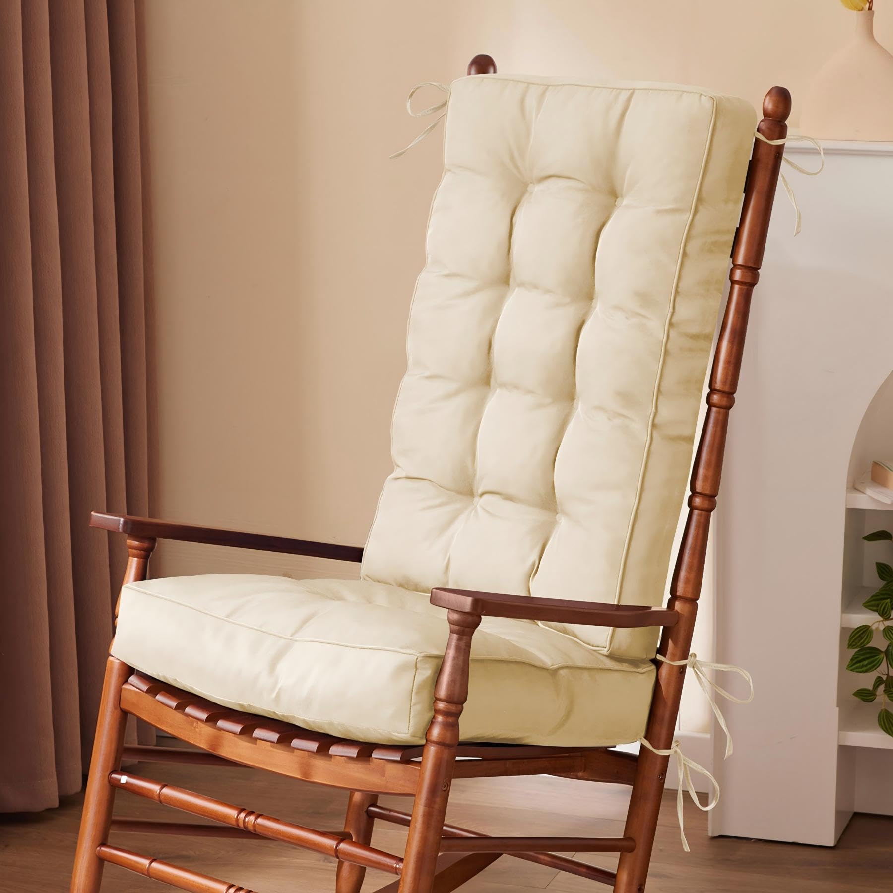 IPYNBAP Rocking Chair Cushion beige front view