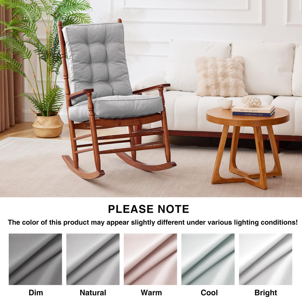 IPYNBAP rocking chair cushion set vacuum-packed for delivery