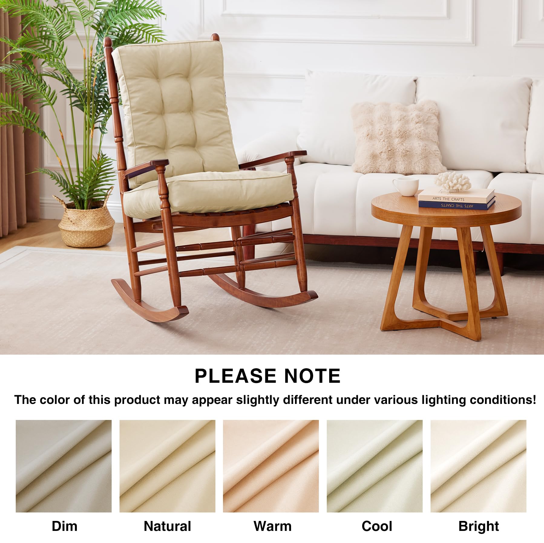 IPYNBAP Rocking Chair Cushion vacuum-sealed packaging