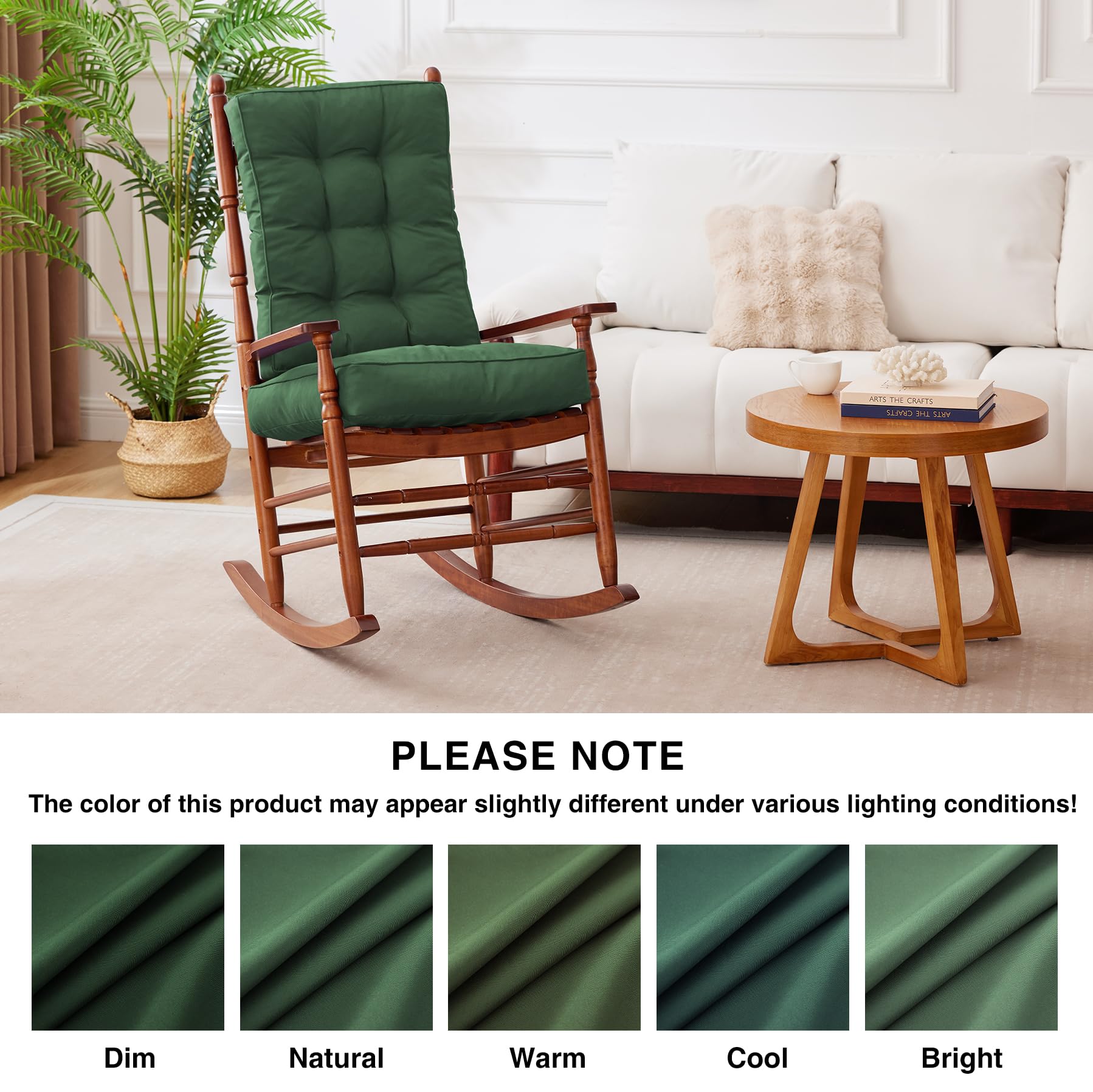 IPYNBAP rocking chair cushions on a porch