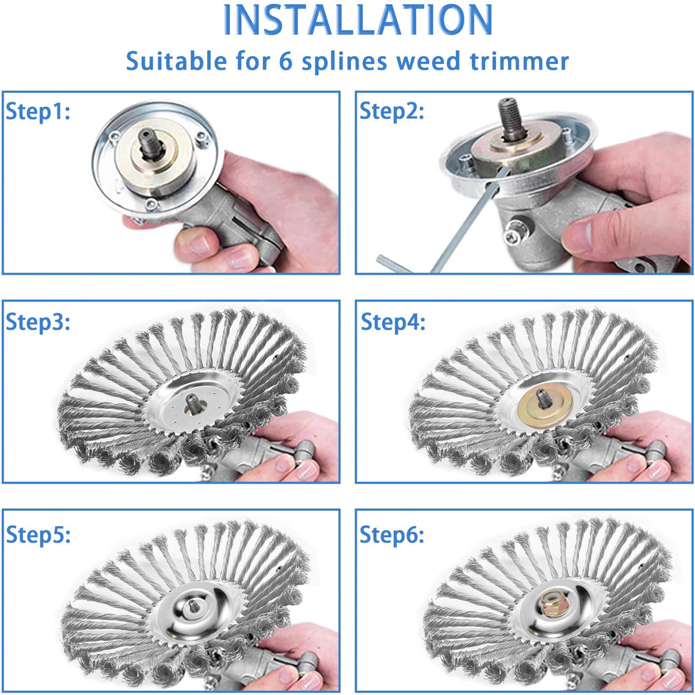 IRmm Trimmer Blade with protective safety equipment