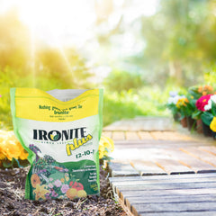 Ironite Plus packaging showing granular texture