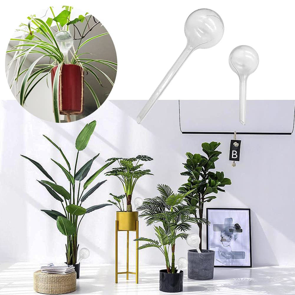 Irrmshr self-watering bulb transparent body showing water level