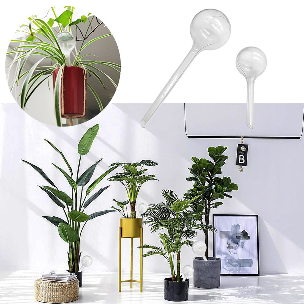 Irrmshr self-watering bulb transparent body showing water level