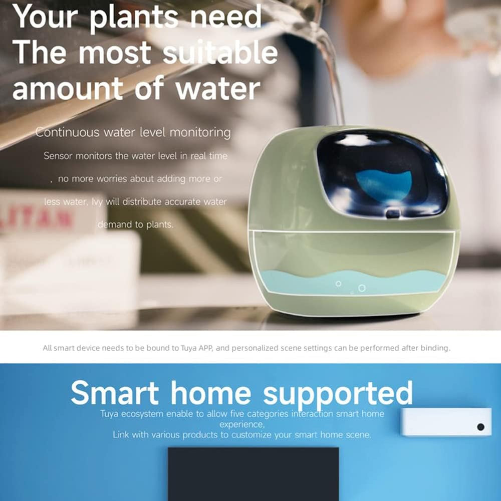 Itigoitie Smart Flowerpot AI Planter with multiple plant care strategies
