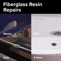 J-B Weld Fiberglass Resin application on a pool surface