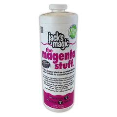 Jack's Magic Magenta Metal Solution 32oz liquid stain remover bottle