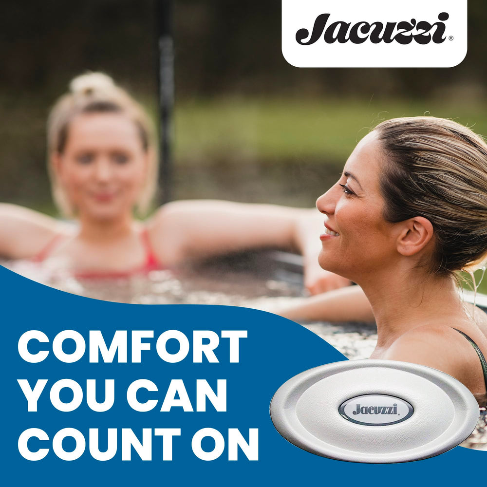 Jacuzzi J-400 Spa Pillow showing ergonomic design