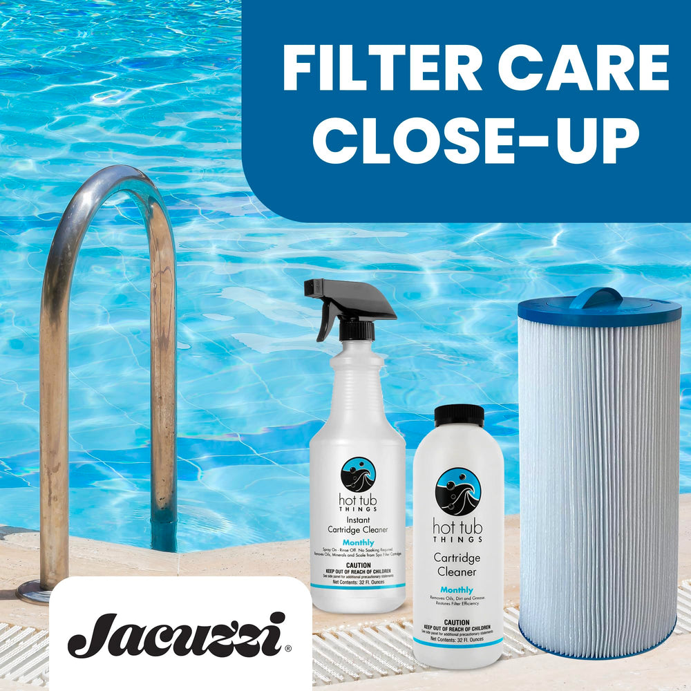 Jacuzzi ProClear Hydro Filter Cartridge dimensions on measuring scale