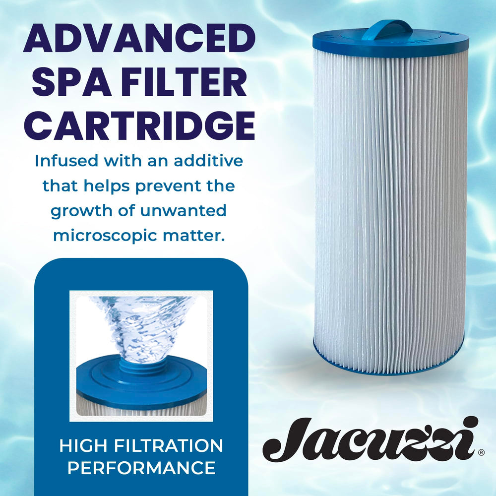 Jacuzzi ProClear Hydro Filter Cartridge twist-off cap detail