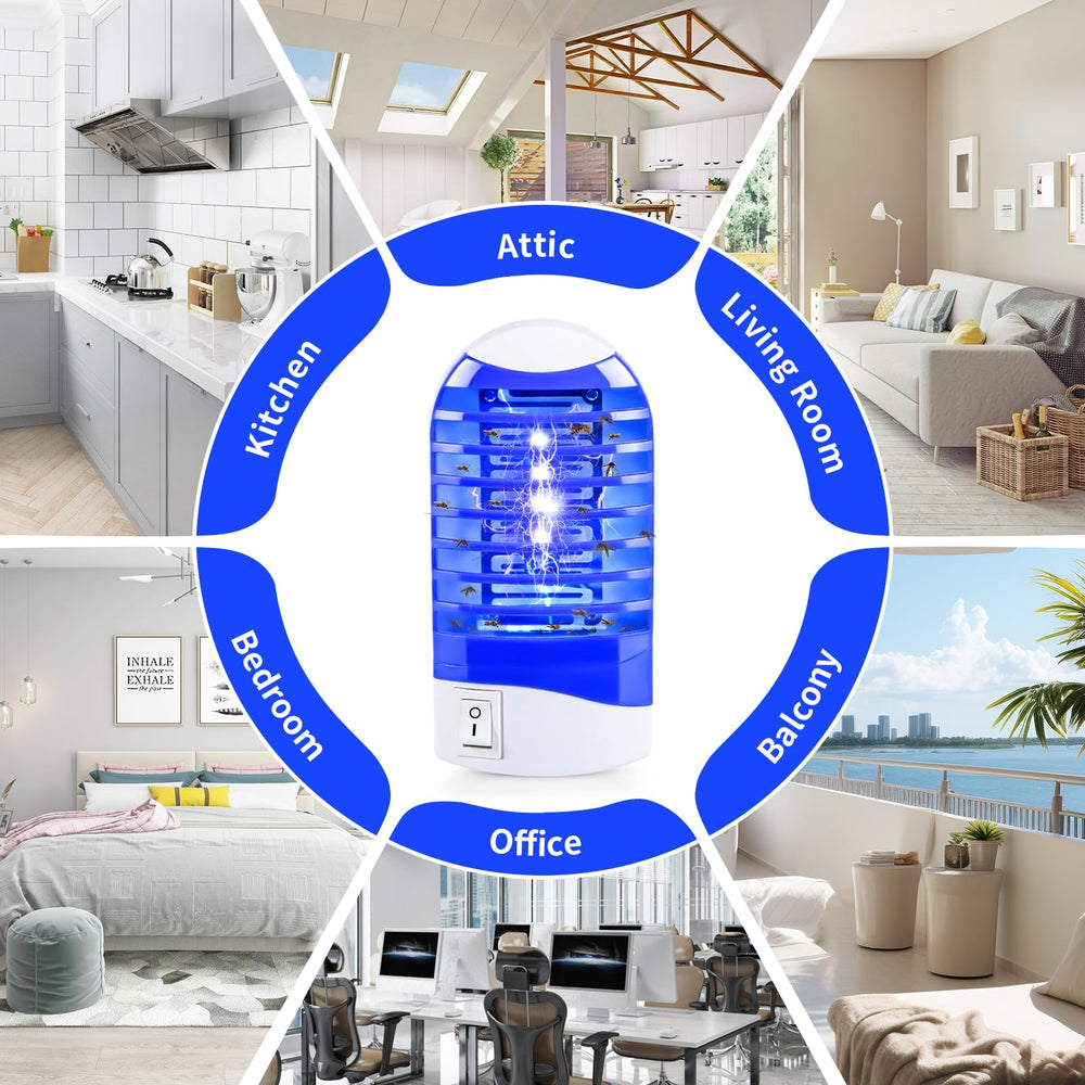 Jahy2Tech bug zapper demonstrating quiet operation