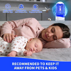 Jahy2Tech bug zapper with mosquito attractant light