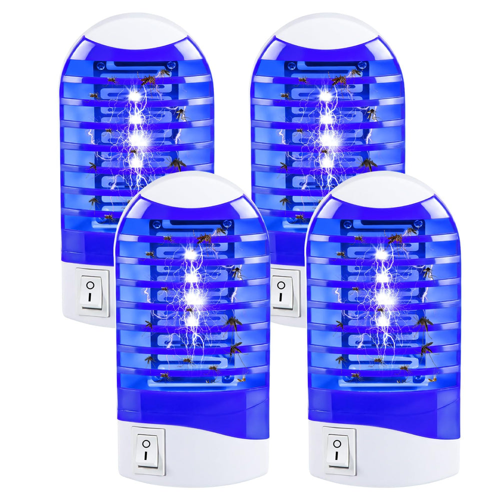 Jahy2Tech indoor bug zapper dark blue front view