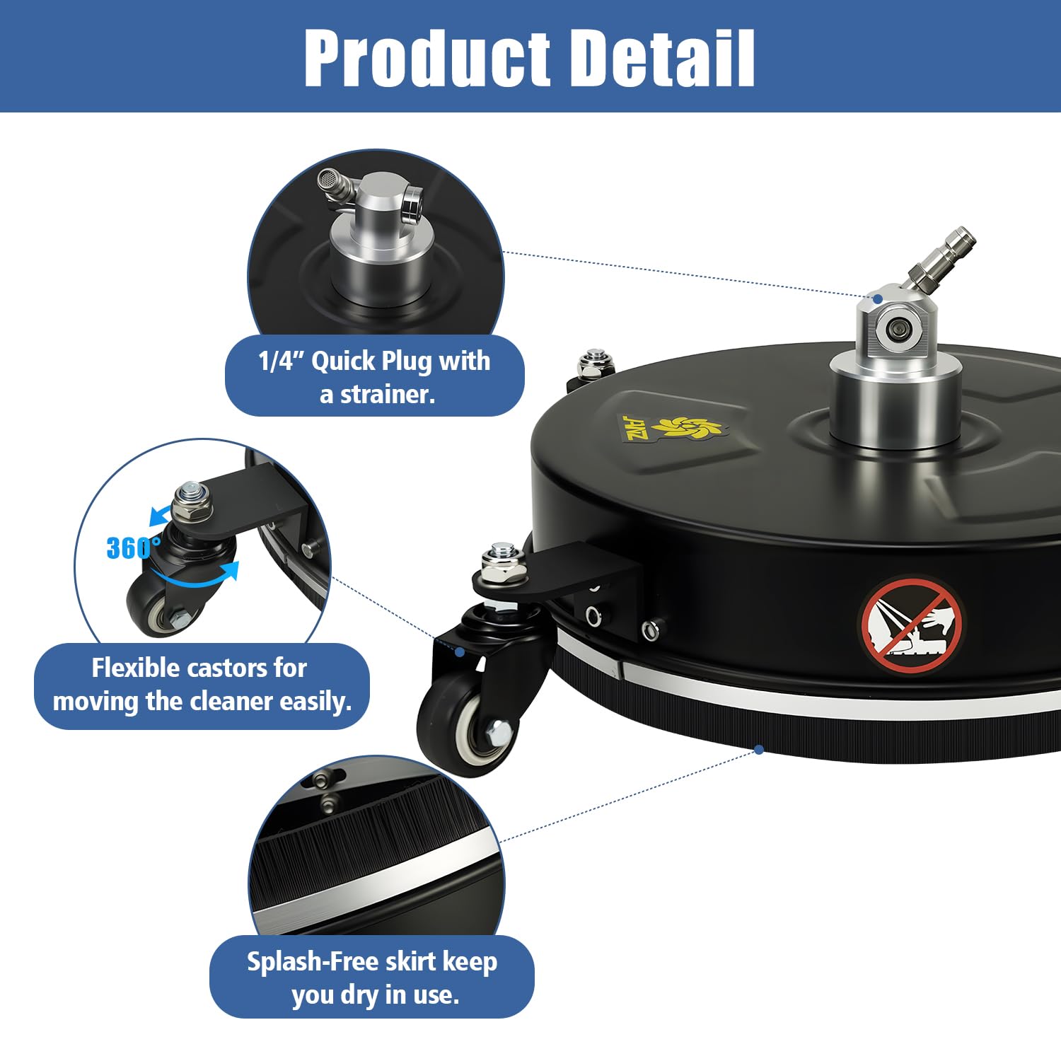 janz pressure washer cleaner accessories included