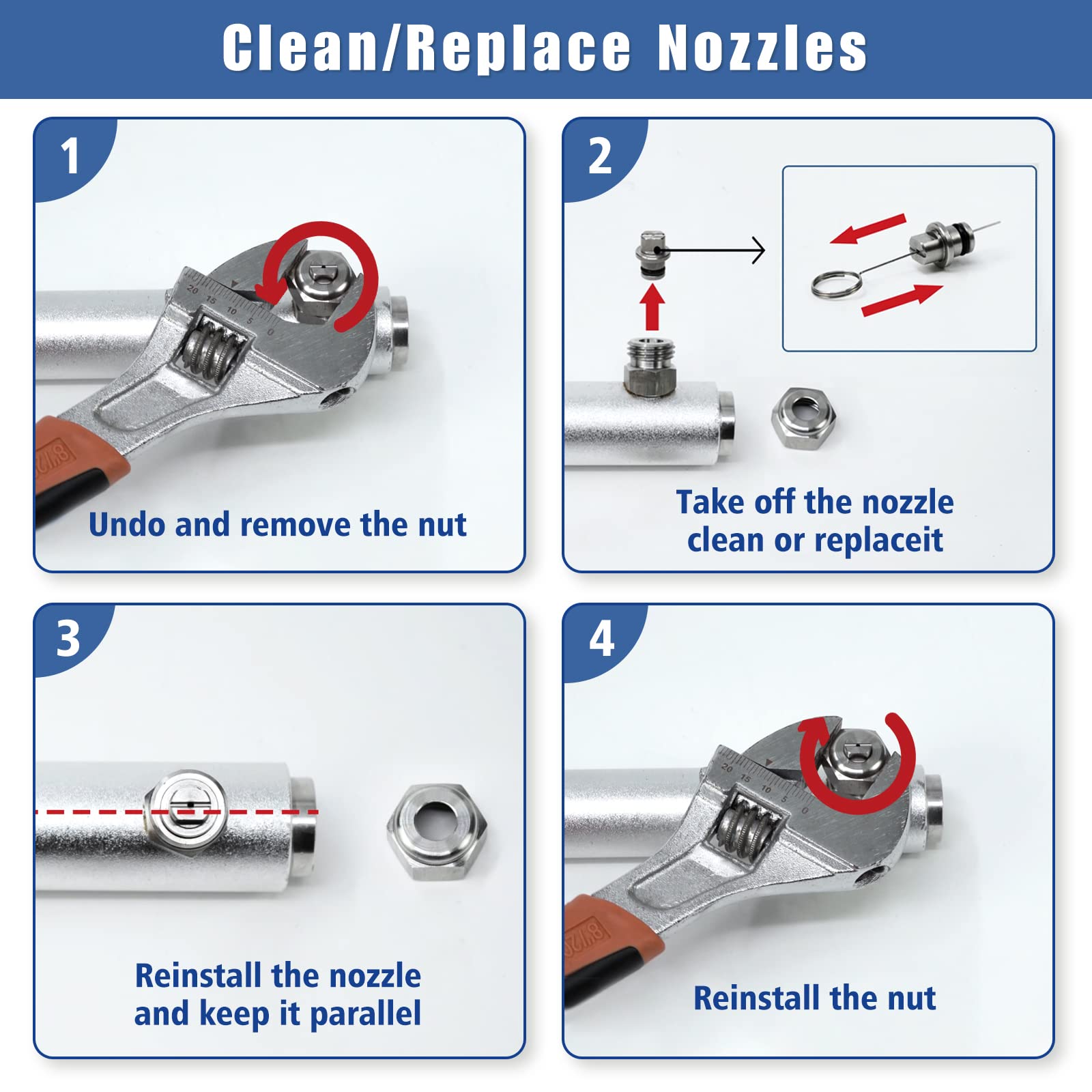 janz surface cleaner with wheels displayed