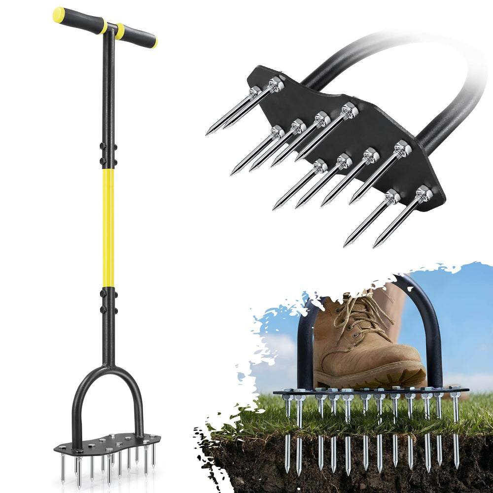 Jardineer aerator tool packaging and specifications