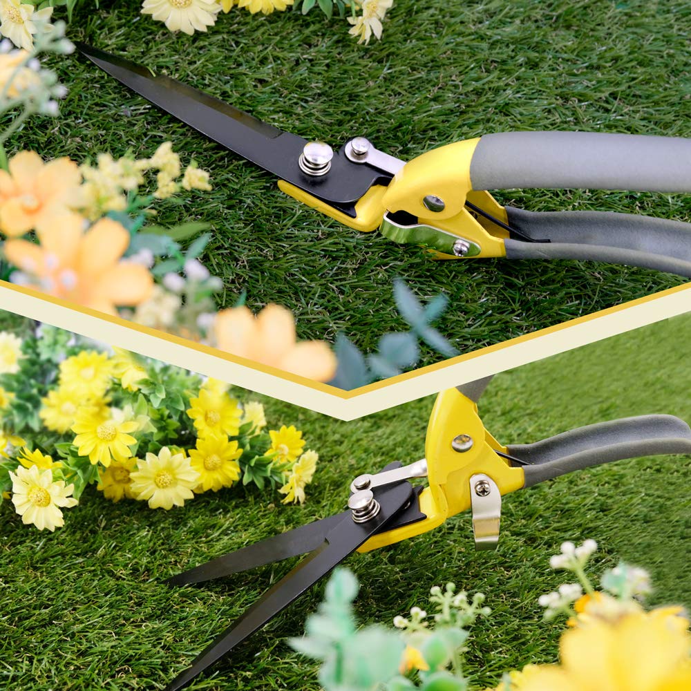 Jardineer Grass Shears ergonomic handle grip