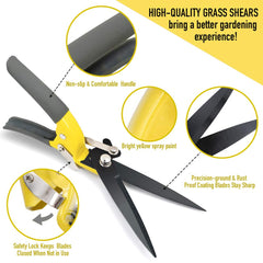 Jardineer Grass Shears in use trimming grass