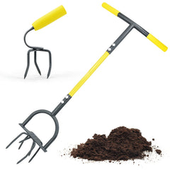 Jardineer Hand Tiller Garden Claw Set including Garden Twist Tiller and Small Garden Claw
