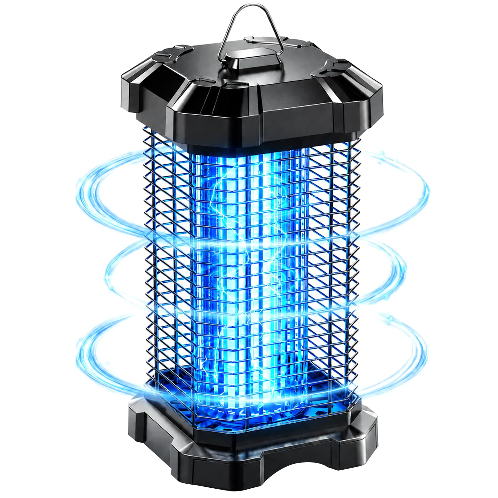 Jawlark Bug Zapper Outdoor front view with UV light