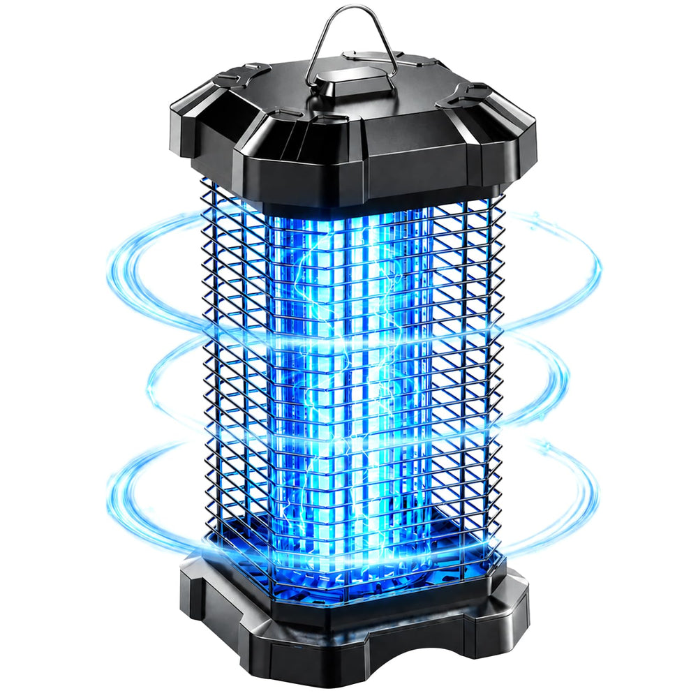 Jawlark Bug Zapper Outdoor front view with UV light