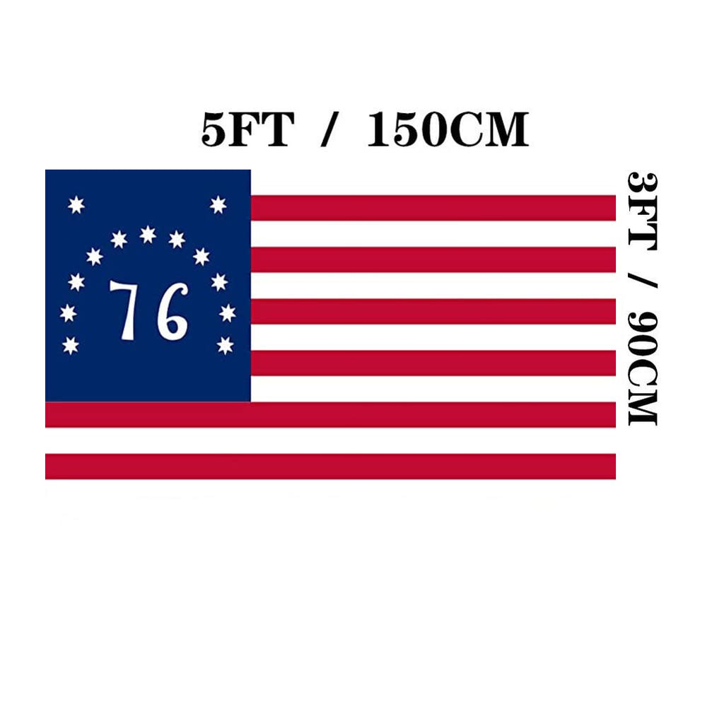 Jayus US Flag hanging indoors on a wall