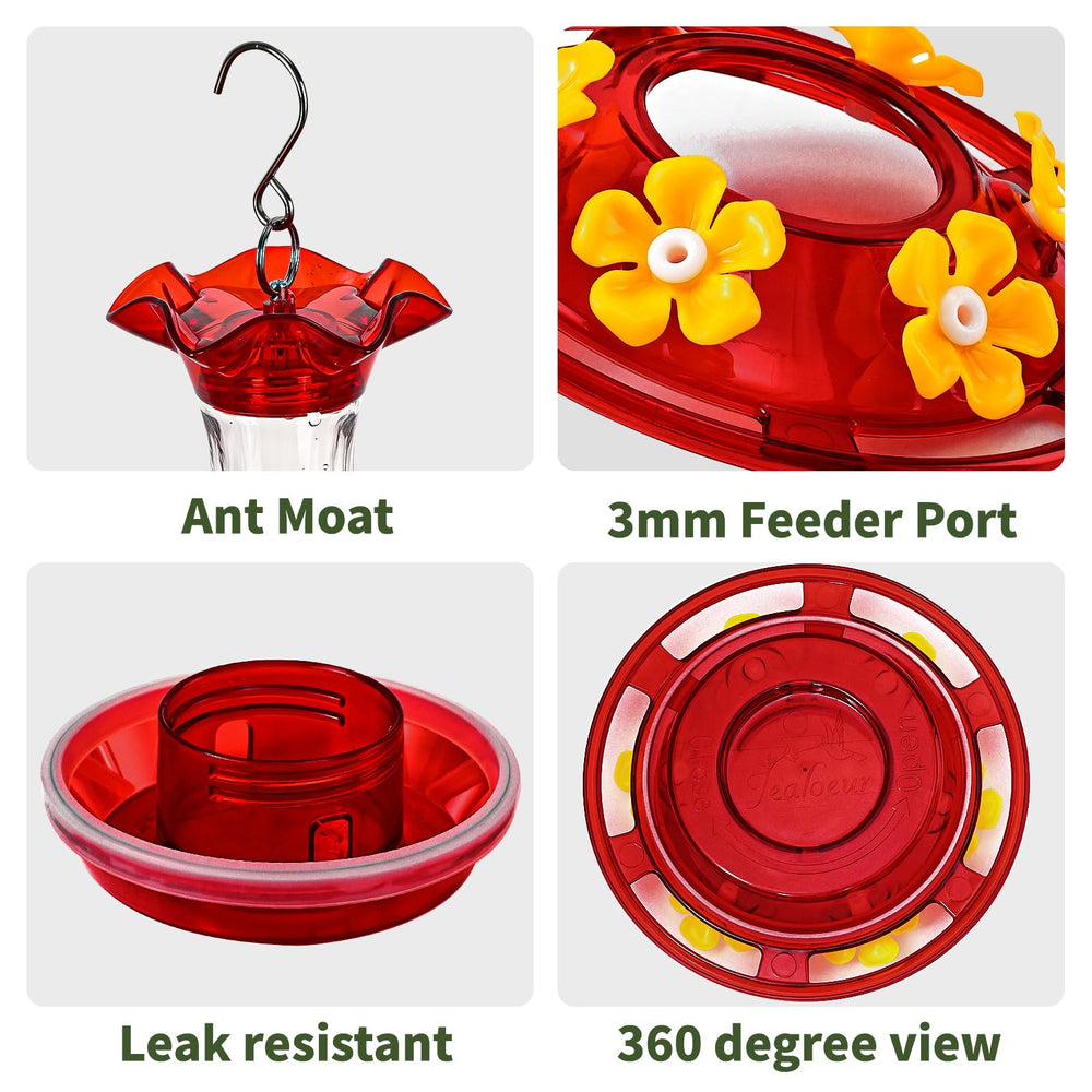 Jealoeur Hummingbird Feeder packaging