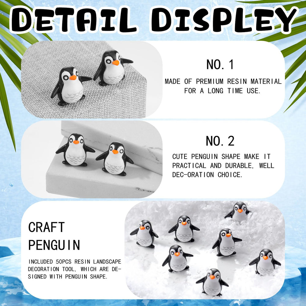 JellyArch penguins used as cake toppers at a birthday party