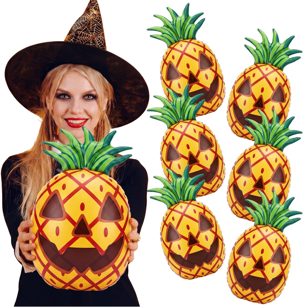 Jenaai inflatable pineapple beach ball front view