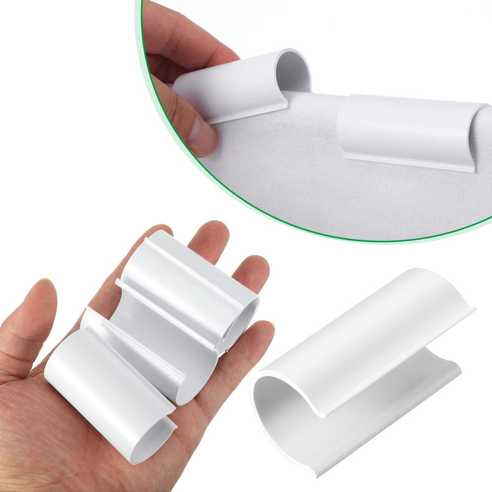 Jetec PVC Pipe Clip on greenhouse frame