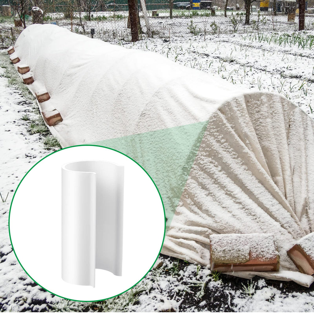 Jetec PVC Pipe Clips used with greenhouse film