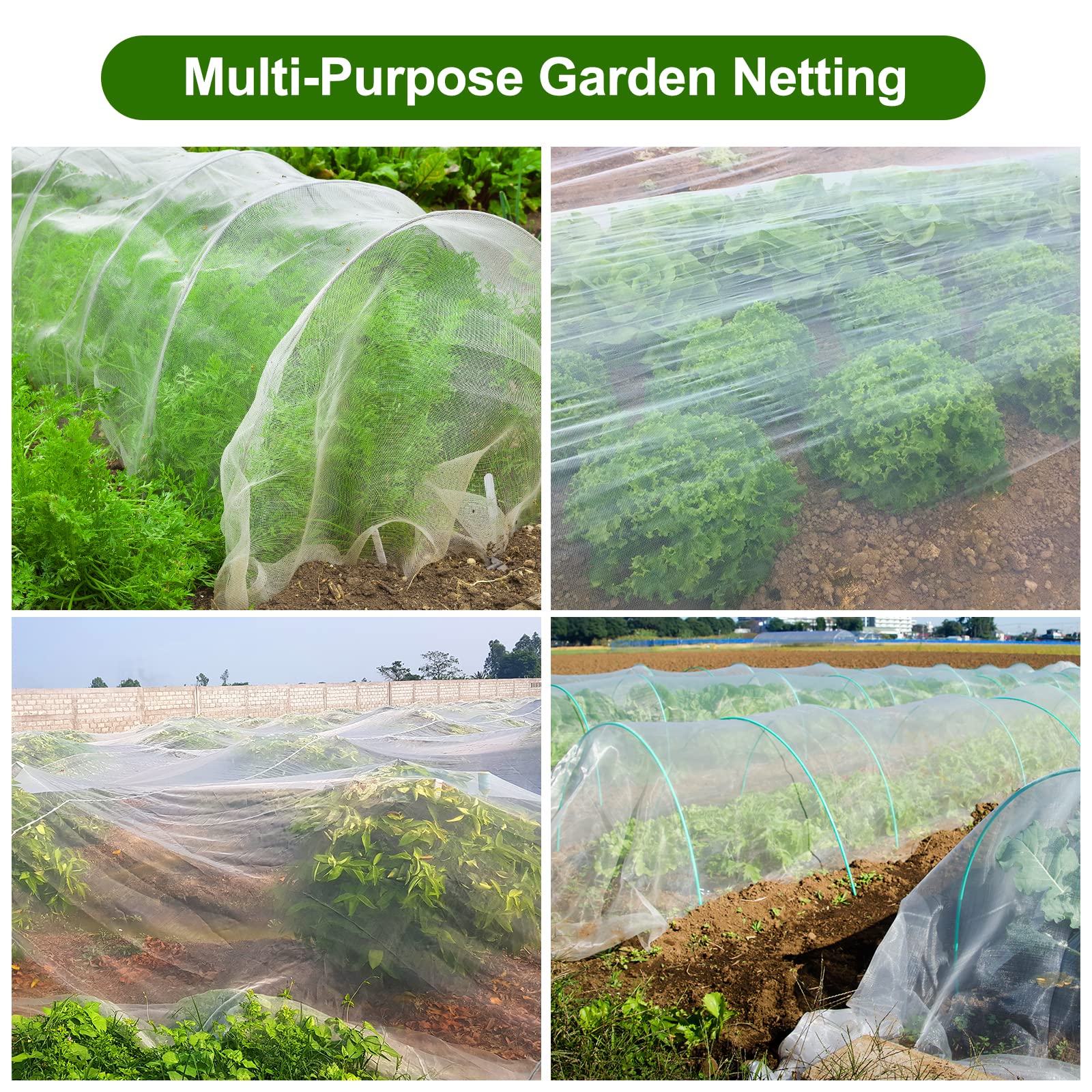 Jevrench garden netting packaging with specifications