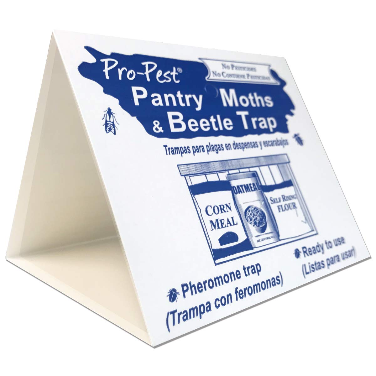 JF Oakes Pro Pest Pantry Moth Trap folded triangular shape