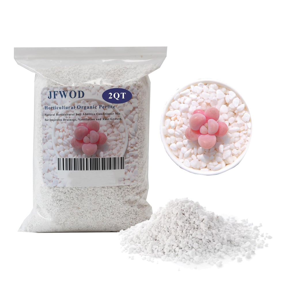 JFWOD Organic Perlite 2 Quart bag front view
