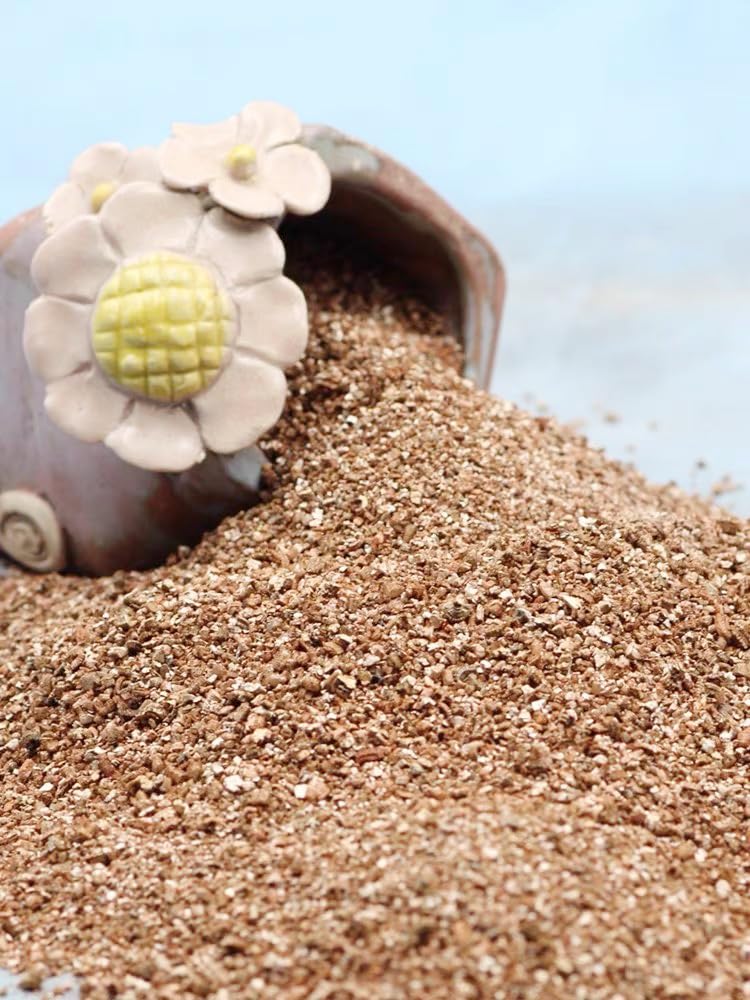 JFWOD Organic Vermiculite displayed on gardening shelf