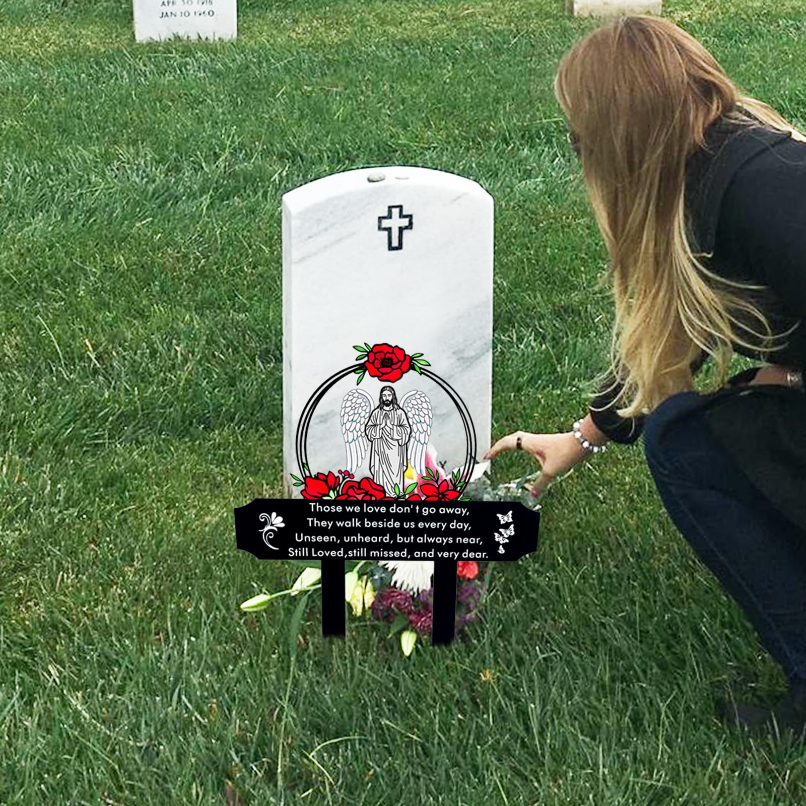 Jiasku Memorial Grave Stake installation process